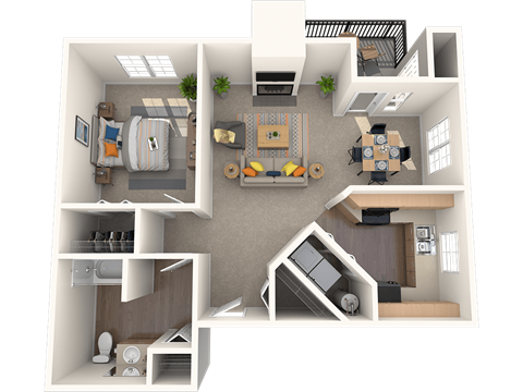 the living room floor plan of a 2100 sq ft apartment
